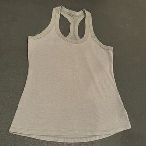 Athleta racerback forest green tank top